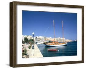 Waterfront of Sliema, Malta-Peter Thompson-Framed Photographic Print