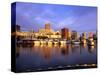 Waterfront of the Willamette River, Portland, Oregon, USA-Janis Miglavs-Stretched Canvas