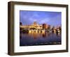 Waterfront of the Willamette River, Portland, Oregon, USA-Janis Miglavs-Framed Photographic Print