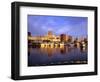 Waterfront of the Willamette River, Portland, Oregon, USA-Janis Miglavs-Framed Photographic Print