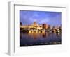 Waterfront of the Willamette River, Portland, Oregon, USA-Janis Miglavs-Framed Photographic Print