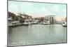 Waterfront, Providence, Rhode Island-null-Mounted Art Print