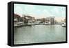 Waterfront, Providence, Rhode Island-null-Framed Stretched Canvas