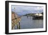 Waterfront Restaurant in Tacoma, Washington State, United States of America, North America-Richard Cummins-Framed Photographic Print