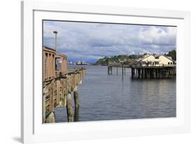 Waterfront Restaurant in Tacoma, Washington State, United States of America, North America-Richard Cummins-Framed Photographic Print