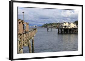 Waterfront Restaurant in Tacoma, Washington State, United States of America, North America-Richard Cummins-Framed Photographic Print