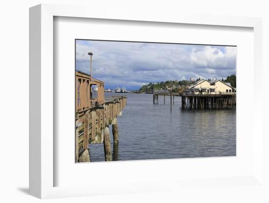 Waterfront Restaurant in Tacoma, Washington State, United States of America, North America-Richard Cummins-Framed Photographic Print