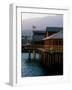 Waterfront Restaurant, Stern's Wharf, Santa Barbara, California-Savanah Stewart-Framed Photographic Print