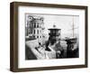 Waterfront Restaurant-Chris Hellier-Framed Photographic Print