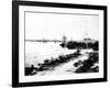 Waterfront, Saigon, C.1870s-null-Framed Photographic Print