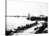 Waterfront, Saigon, C.1870s-null-Stretched Canvas