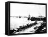 Waterfront, Saigon, C.1870s-null-Framed Stretched Canvas