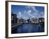 Waterfront Scene in Leiden-Philip Gendreau-Framed Photographic Print