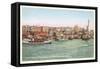 Waterfront, Seattle, Washington-null-Framed Stretched Canvas