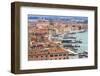 Waterfront Seen from the Top of the Campanile. Venice. Italy-Tom Norring-Framed Photographic Print