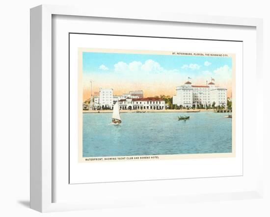 Waterfront, St. Petersburg, Florida-null-Framed Art Print