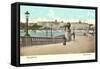 Waterfront, Stockholm, Sweden-null-Framed Stretched Canvas