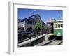 Waterfront Streetcar, Seattle, Washington, USA-Jamie & Judy Wild-Framed Photographic Print