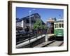 Waterfront Streetcar, Seattle, Washington, USA-Jamie & Judy Wild-Framed Photographic Print