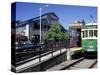 Waterfront Streetcar, Seattle, Washington, USA-Jamie & Judy Wild-Stretched Canvas