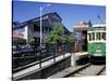 Waterfront Streetcar, Seattle, Washington, USA-Jamie & Judy Wild-Stretched Canvas