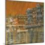 Waterfront, The Call, Leeds-Susan Brown-Mounted Giclee Print