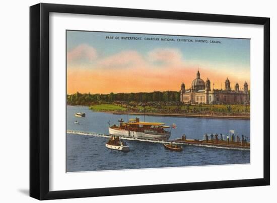 Waterfront, Toronto-null-Framed Art Print