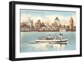 Waterfront, Vancouver, British Columbia-null-Framed Art Print