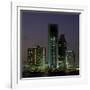 Waterfront View of City Skyline, Corpus Christi, Texas-Walter Bibikow-Framed Photographic Print