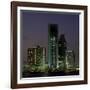 Waterfront View of City Skyline, Corpus Christi, Texas-Walter Bibikow-Framed Photographic Print