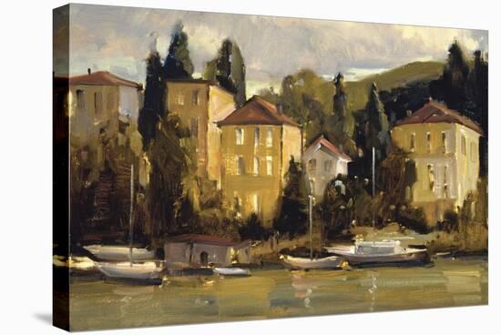 Waterfront Village-Howard Carr-Stretched Canvas