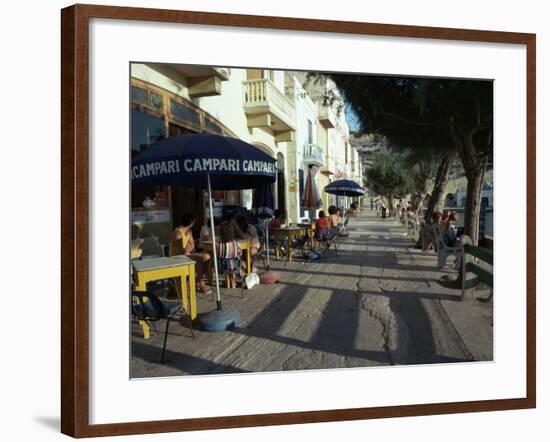 Waterfront, Xlendi Bay, Gozo, Malta-Michael Short-Framed Photographic Print