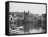 Waterfront-null-Framed Stretched Canvas