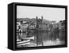 Waterfront-null-Framed Stretched Canvas