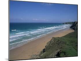 Watergate Bay, Near Newquay, Cornwall, England, United Kingdom-Julian Pottage-Mounted Photographic Print