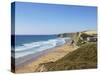 Watergate Bay, Newquay, Cornwall, England, United Kingdom, Europe-Jeremy Lightfoot-Stretched Canvas