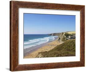 Watergate Bay, Newquay, Cornwall, England, United Kingdom, Europe-Jeremy Lightfoot-Framed Photographic Print