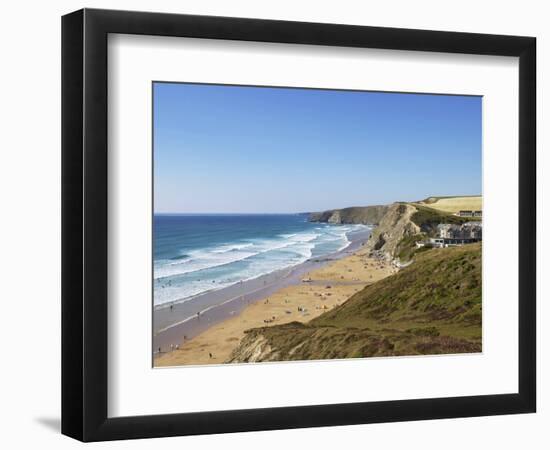 Watergate Bay, Newquay, Cornwall, England, United Kingdom, Europe-Jeremy Lightfoot-Framed Photographic Print