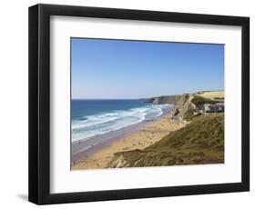 Watergate Bay, Newquay, Cornwall, England, United Kingdom, Europe-Jeremy Lightfoot-Framed Photographic Print