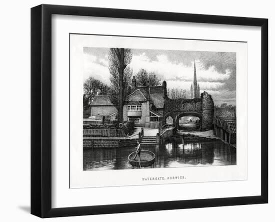 Watergate, Norwich, 1896-null-Framed Giclee Print