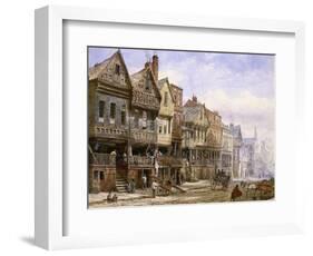 Watergate Street, Chester, Looking West-Louise J. Rayner-Framed Giclee Print