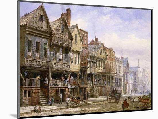 Watergate Street, Chester, Looking West-Louise J. Rayner-Mounted Giclee Print