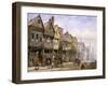 Watergate Street, Chester, Looking West-Louise J. Rayner-Framed Giclee Print