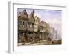 Watergate Street, Chester, Looking West-Louise J. Rayner-Framed Giclee Print