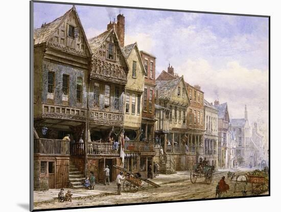 Watergate Street, Chester, Looking West-Louise J. Rayner-Mounted Giclee Print