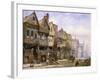 Watergate Street, Chester, Looking West-Louise J. Rayner-Framed Giclee Print