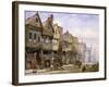 Watergate Street, Chester, Looking West-Louise J. Rayner-Framed Giclee Print