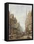 Watergate Street, Chester-Louise J. Rayner-Framed Stretched Canvas