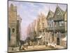 Watergate Street, Looking Towards Eastgate, Chester, c.1870-Louise J. Rayner-Mounted Giclee Print