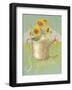 Watering Can with Sunflowers-Thomas LaDuke-Framed Art Print